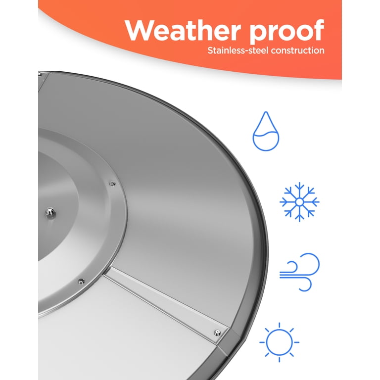 Heatsail Dome Staande Terrasverwarmer