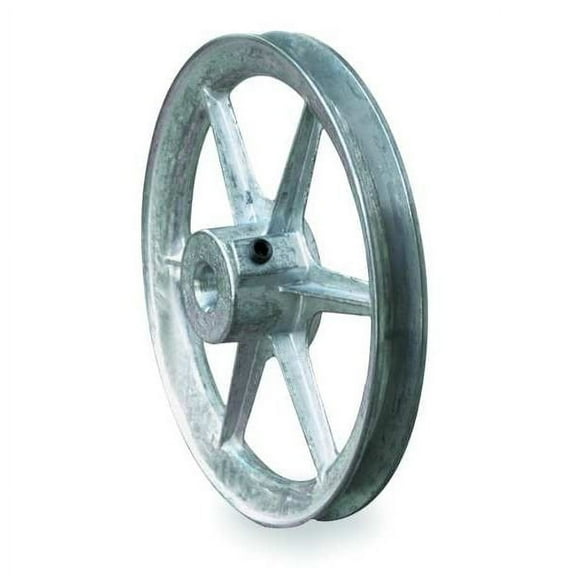 Congress 1 in Fixed Bore 1 Groove Standard V-Belt Pulley 8 in OD CA0800X100KW