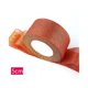 thumbnail image 1 of Glitter Wired Ribbon for Christmas, , 2.5 Inch x 24Yards x 1 Roll, Brick Red Home Decor, Gift Wrapping, Tree Topper Bow, Wreath, DIY Crafts, 1 of 3