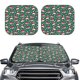 thumbnail image 2 of Fotbe Santa Hat Joy Green Festive Juego de 2 Piezas de Parasoles para Parabrisas | Bloqueador Solar para Auto | Accesorios Plegables para Protección Solar Interior-Small, 2 of 6