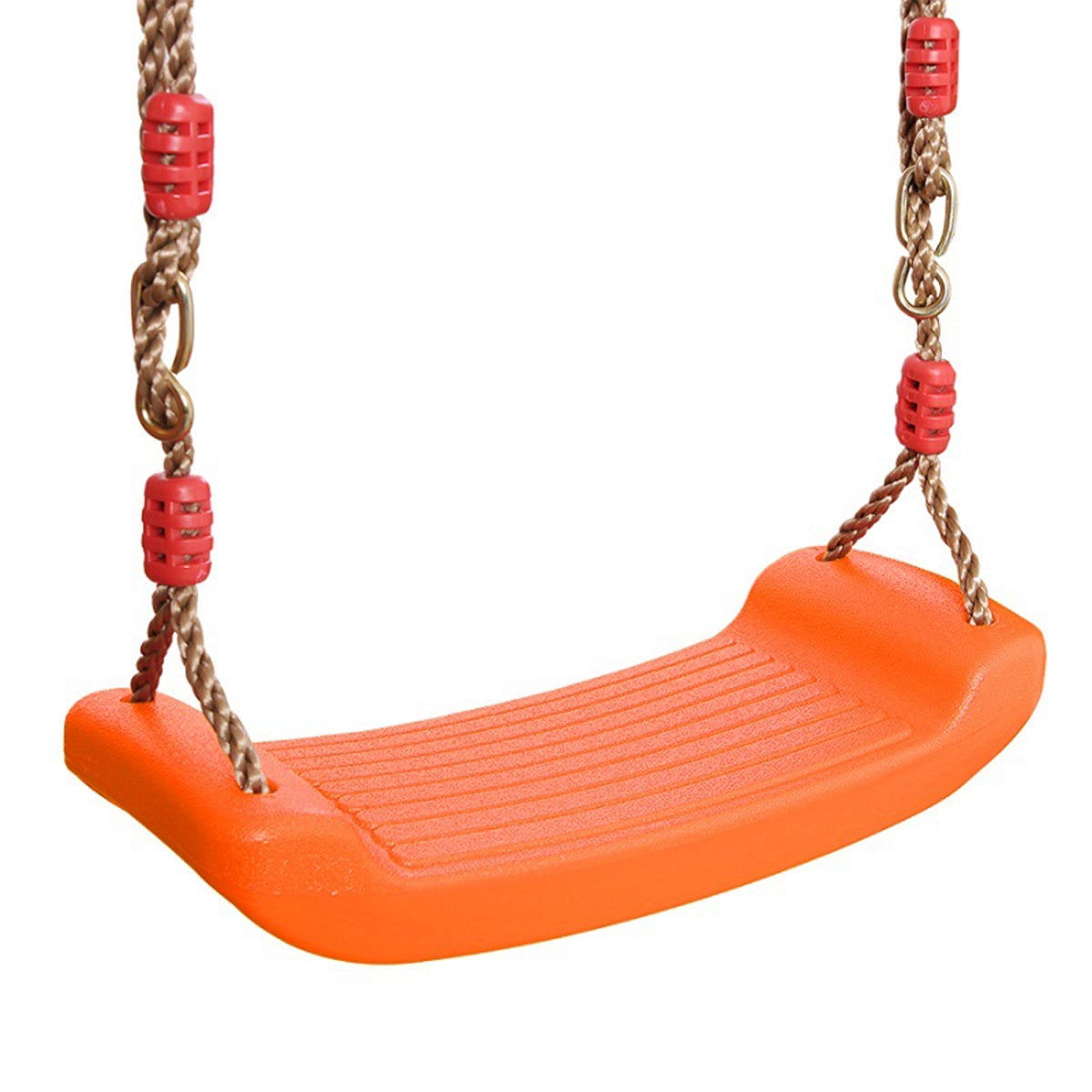 Plastic Swing Seat with Adjustable Rope, Kids Tree Swing Seat, Swing Set Accessories for Outdoor 