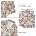 thumbnail image 3 of Camiseta de playa para hombre, de secado rápido, holgada, con cuello tipo surf y estampado caqui, talla M, 3 of 4