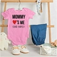 thumbnail image 3 of Mommy Love Me and Naps Mothers Day Romper Boys or Girls Infant Baby Brisco Brands 18M, 3 of 6