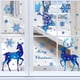 thumbnail image 3 of Navidad Copo De Nieve Azul Elk Pegatinas Electrostáticas Ventana De Vidrio Pegatinas Decorativas Para Dormitorio Aula Sala De Estar Vogacara HA040831-03, 3 of 6