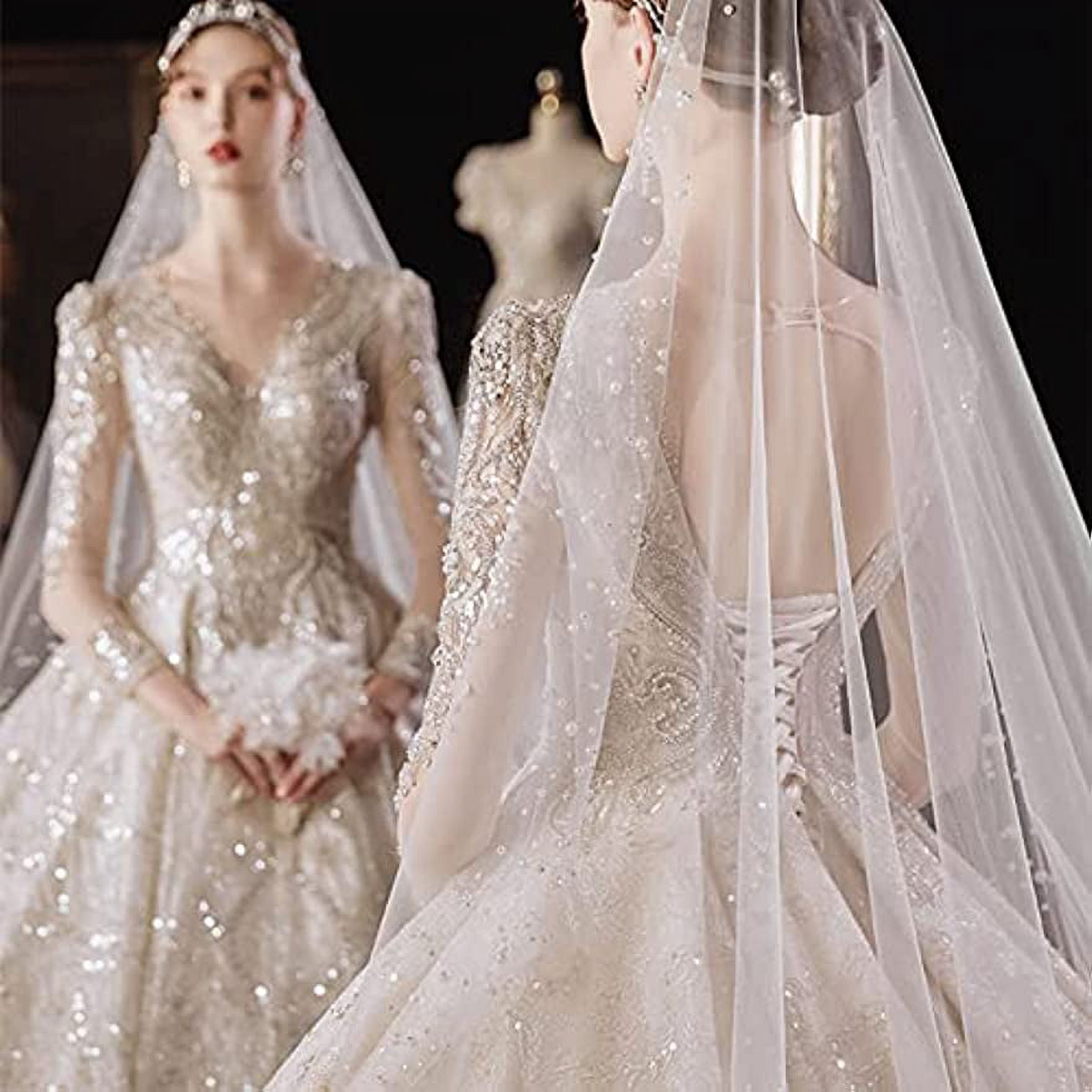 white christmas dresses Lace-Panel Satin Corset Wedding Dress with Slit