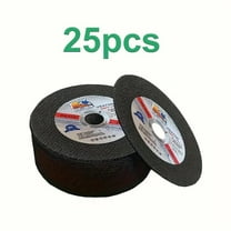 DEXIMRO 25 Pack Grinding Wheels 4 Inch, Grinder Wheel for General Purpose Metal & Stainless Steel, Aluminum Oxide Grinding Disc 4 in for Angle Grinder, Depressed Center