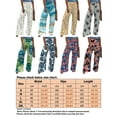 thumbnail image 2 of Frontwalk Women's Boho Palazzo Pants Wide Leg Lounge Pants Ladies High Waist Trousers Beach Floral Casual Loose Fit Pants Size  S-2XL, 2 of 3