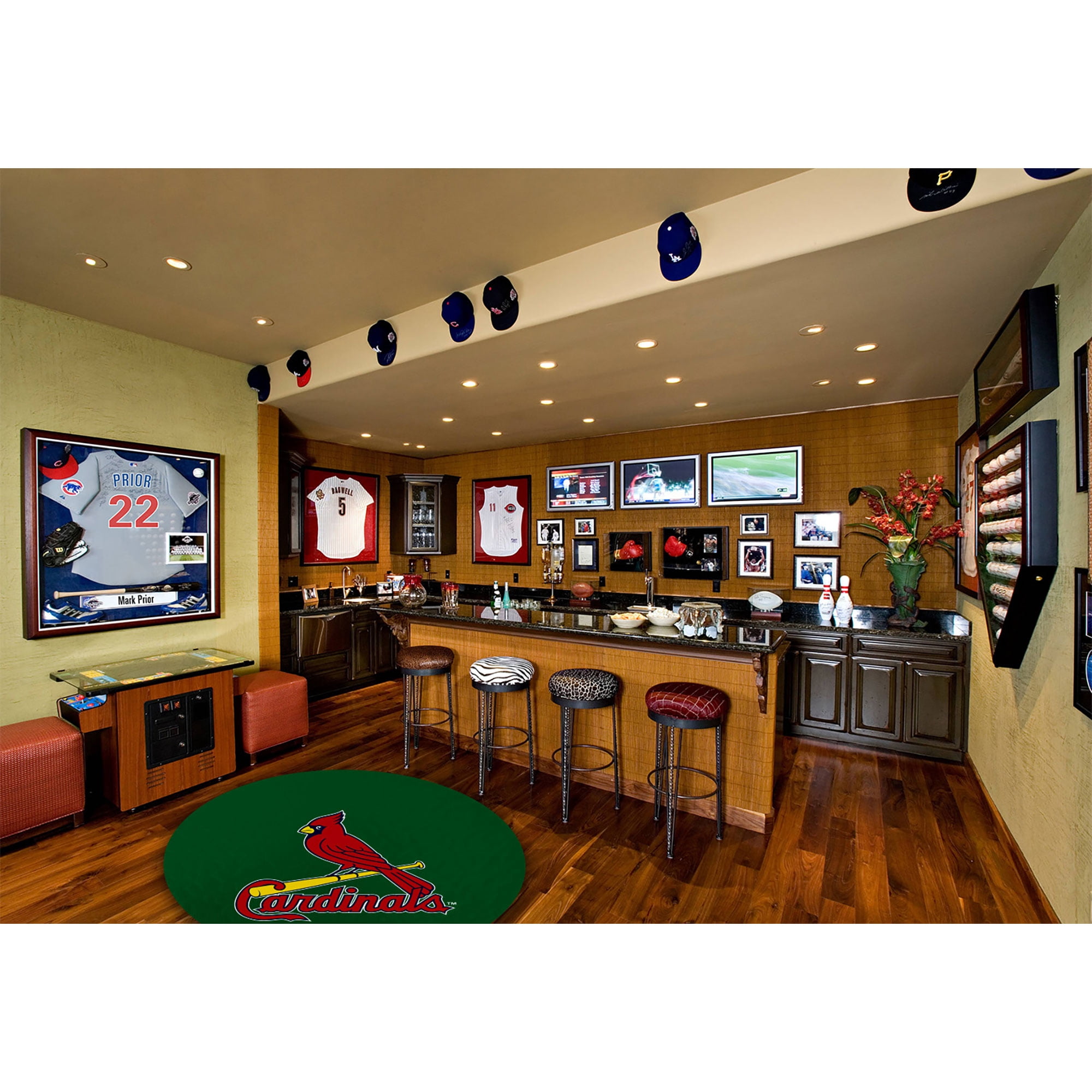 St. Louis Cardinals 4' On Deck Batting Circle
