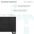 thumbnail image 4 of Annecy 36 in. Phantom Black Bathroom Vanity With White, 3-Hole Ceramic Sink Top, 4 of 12