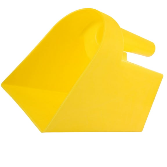 Raindrops 1Pcs Goat Supply Plastic Feed Scoop for Farm Animal Tools 7.86X7.07X5.70in