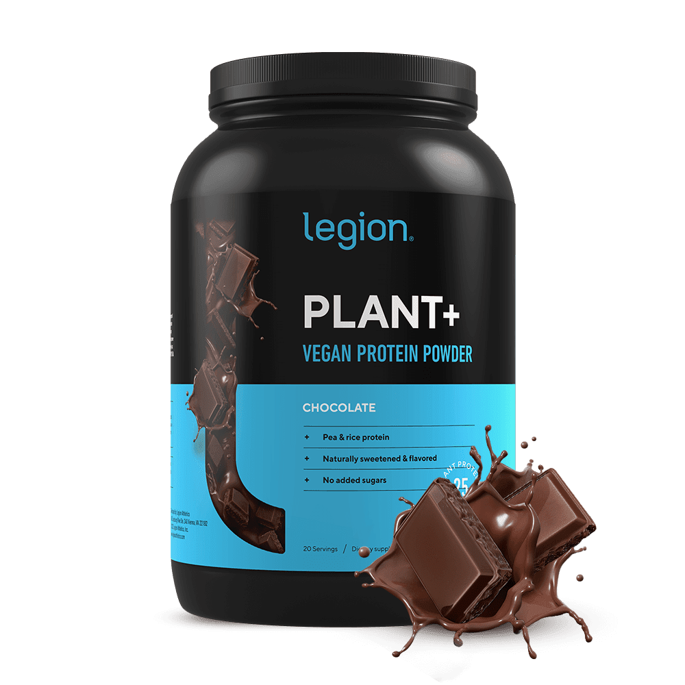 Buy Legion Plant Vegan Protein Powder, Chocolate Rice and Pea, Plant