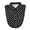 Black, variant on Women's Detachable Polka Dot False Collar, Rayon Blend Round Neck Decorative Collar, Cute and Comfortable Inner Layering Accessory for a Playful Style-White