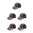 thumbnail image 3 of Maytalsory 1/2/3/5 Comfortable Ball Cap For Women - Fashionable With Sun Protection Universal Size black 5PCS, 3 of 6