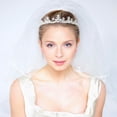 thumbnail image 3 of MasteelfCA 1 Pce Couronne de Mariage Baroque avec Strass, 3 of 7