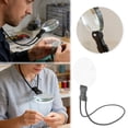 thumbnail image 2 of Flexible Neck Magnifier with LED Light for Detailed Craft Work Reading and Precision Tasks, 2 of 9