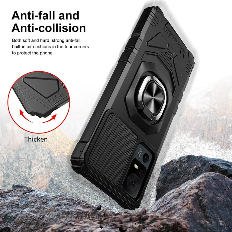 TJS TCL 40 XE 5G Phone Case, Military Grade, Car Mount, Ring Holder, Screen Protector (Black) - Walmart.com TJS TCL 40 XE 5G Phone Case, Military Grade, Car Mount, Ring Holder, Screen Protector (Black) - Walmart.com