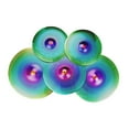 thumbnail image 4 of Milaget 5Pcs Low Volume Cymbals Set Sturdy Quiet Cymbals Practice for Rehearsal Room Colorful, 4 of 9