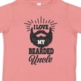 thumbnail image 4 of Inktastic I Love My Bearded Uncle Boys or Girls Toddler T-Shirt, 4 of 5