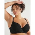 thumbnail image 3 of No Boundaries Women's Demi Underwire T-Shirt Bra with Sugarcup, Sizes 34A-40DD, 3 of 6
