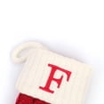 thumbnail image 5 of Aunavey Christmas Stocking with 26 Letter Initial Embroidered Mini Socks for Xmas Tree Hanging Decorations, 5 of 7