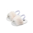 thumbnail image 5 of Baby Girls Soft Sole Shoes Plush Sandal, 5 of 5