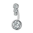 thumbnail image 1 of Heart Belly Button Rings Navel Piercing Sexy Belly Piercing Rings Body Rings Navel, 1 of 8