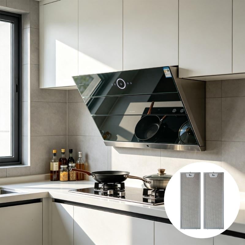 CEORPER Premium Aluminum Range Hood Filters Easy To Clean And Reusable