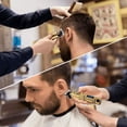 thumbnail image 6 of Hair Clippers for Men,Professional Hair Trimmer Zero Gapped T-Blade Trimmer Cordless Rechargeable Edgers Clippers Electric Beard Trimmer Shaver Hair Cutting Kit with LCD Display, 6 of 7