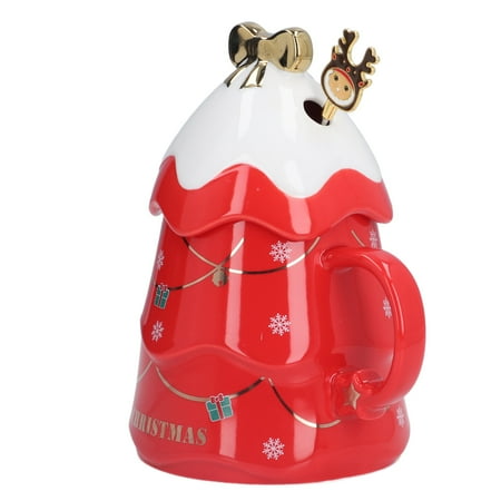 

Christmas Cup Coffee Mug Practical Cute Beautiful For Home Holiday Gifts