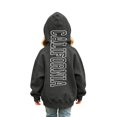 thumbnail image 3 of Shadoumai Girl Oversized Hoodie Letter Print Long Sleeve Hooded Sweatshirt Casual Warmth Pullover Hooded Sweatshirt Children Fall Clothes for Girls, 3 of 6