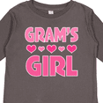 thumbnail image 4 of Inktastic Grams Girl Granddaughter Girls Long Sleeve Toddler T-Shirt, 4 of 5