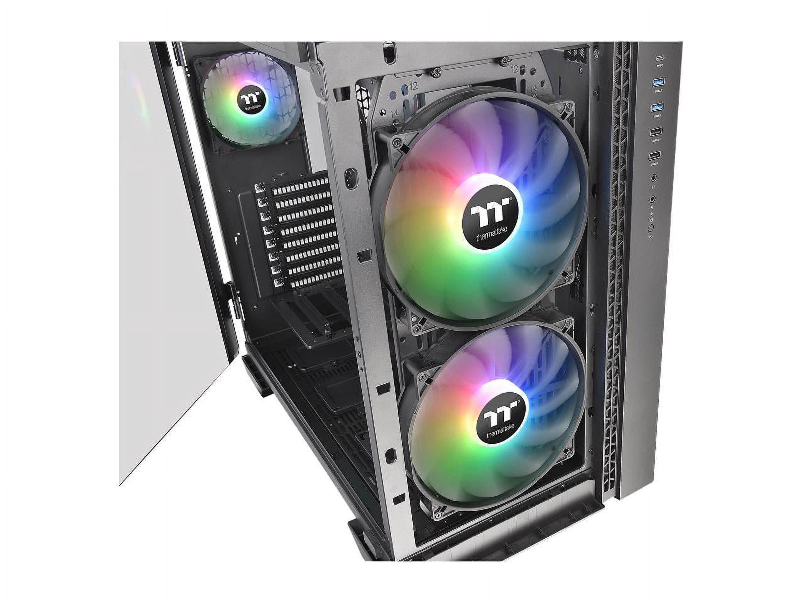 Thermaltake View 51 ARGB Tempered Glass Case - Black - Walmart.com