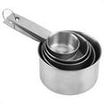 thumbnail image 1 of Cucharas Medidoras, Taza Medidora, Acero Inoxidable, 5 Uds. para Medir Ingredientes Secos, Medir Líquido, 1 of 8