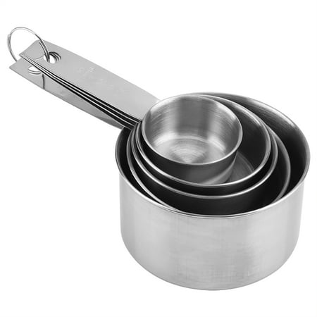 

Measuring Spoons Measuring Cup Stainless Steel 5Pcs For Measure Dry Ingredients Measure Liquid