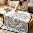 thumbnail image 3 of Flannel DIY Color Fillable Coloring Throw Blanket Soft Comfortable Decor For Daily Home Holiday Use, 3 of 3