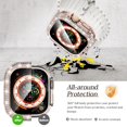 thumbnail image 4 of Dteck Waterproof Bling Diamond Case for Apple Watch Ultra 49mm with Screen Protector, 2 in 1 Glitter Rhinestone Face Cover with Back for iWatch Ultra 2/1 49mm,Original Rosegold, 4 of 5
