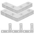 thumbnail image 1 of HINTRMENT 36Pcs L Bracket for Industries Silver Heavy Duty Versatile, 1 of 8