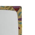 thumbnail image 2 of Ambesonne Colorful Fitted Sheet, Hand Drawn Leaf Swirls, Twin Size, Multicolor, 2 of 2
