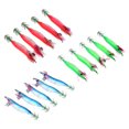 thumbnail image 1 of Señuelos Artificiales kusrkot 15 Uds Anzuelos de Calamar Luminosos Señuelo de Camarones y Gambas, 1 of 8