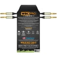 thumbnail image 1 of Cable Balanceado Star-Quad WBC-PRO-Quad Tweed Amphenol 6 Pulgadas Ultra Silencioso y Flexible 2 Unid, 1 of 7
