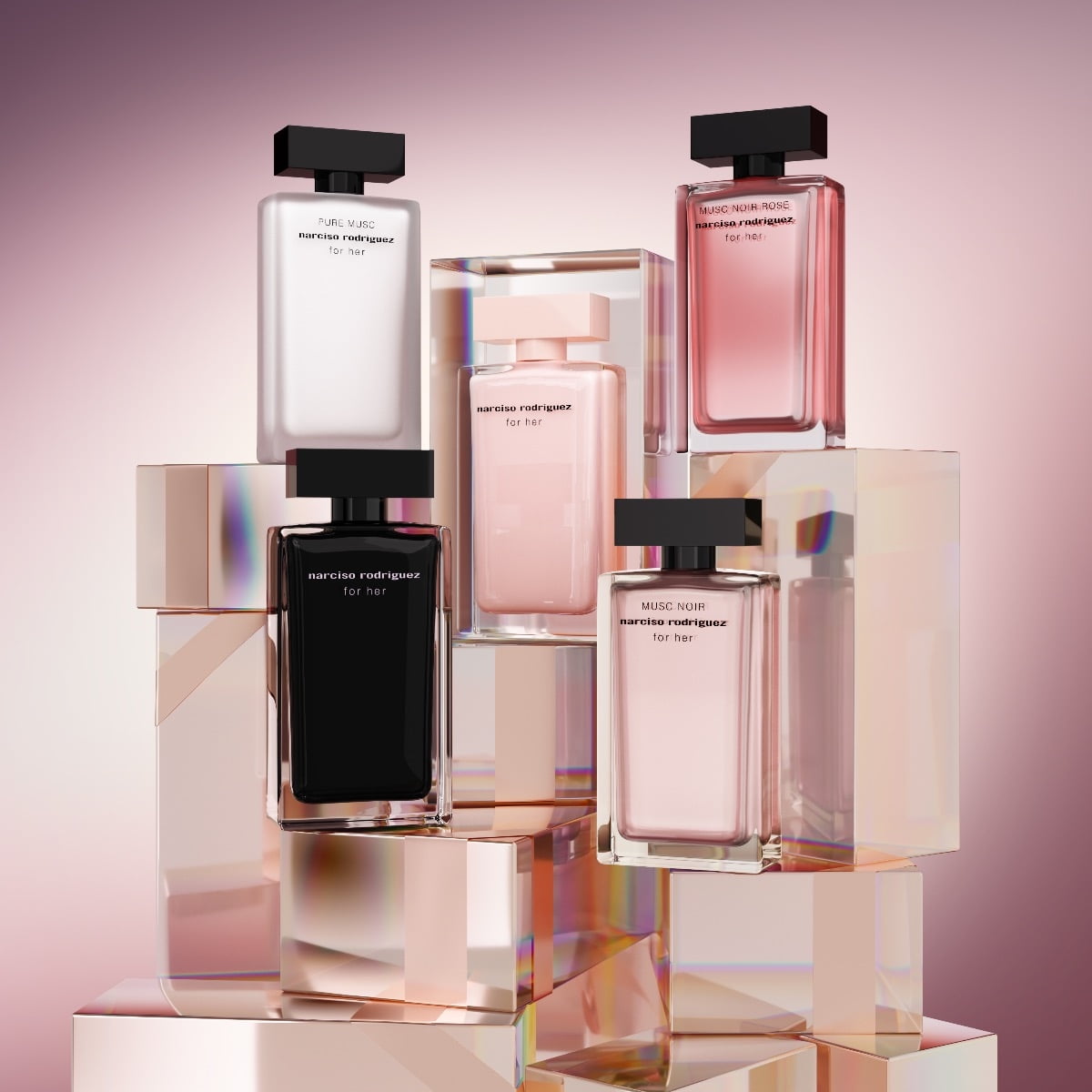 narciso rodriguez for her コフレセット 【3個セット】 Narciso Rodriguez 3 Piece Eau de Parfum Gift Set for Women
