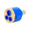 thumbnail image 1 of 40mm Ceramic Cartridge Faucet Replacement Water Mixer Tap Inner Control Faucet Valve(40mm), 1 of 5