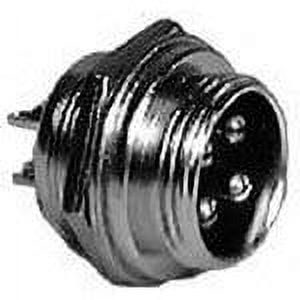 Philmore 61-623 3 Pin Male Chassis Socket - 61-623