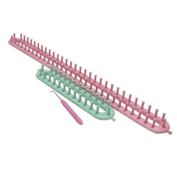 CRAFTING ESSENTIALS Knitting Loom Set, 25cm & 56cm (10" & 22"), 10" & 22"