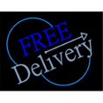thumbnail image 1 of Gagne 1118-Free Del LED Lit Sign with  Free Delivery Logo, 1 of 1
