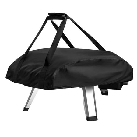 

Pizzaofen Abdeckung Mit 2 Verstellbaren Gurten Hochfester Winddichter Befestigung Tragbarem 420D Silber Beschichtetem Oxford Für Grill Campin 30x23.5x8.5 inch