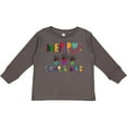 thumbnail image 3 of Inktastic Merry Christmas Holiday Gift Boys or Girls Long Sleeve Toddler T-Shirt, 3 of 5