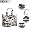 thumbnail image 2 of Flower Women's Large Weekend Travel Bag Moving Canvas Handbag Thick Double Layer Beach Weekend Travel Unisex Hospital Maternity Delivery with Toiletry Waterproof, 2 of 5