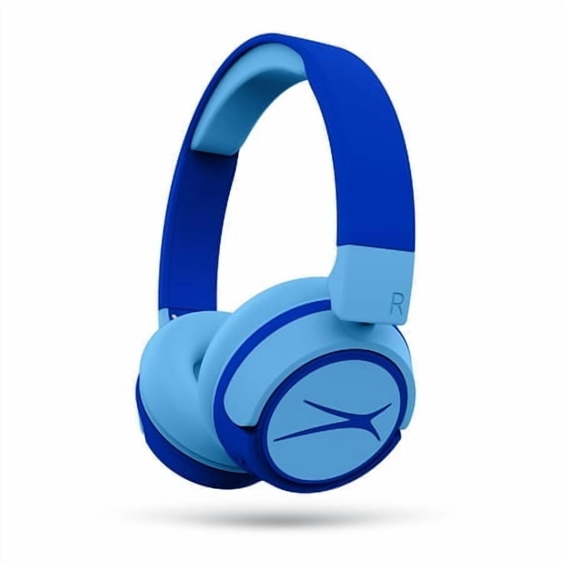 Altec Lansing Kid Safe 2-in-1 Wireless Bluetooth Headphones - Crystal Clear Sound, Safe Volume Limiting, Foldable Design - Enjoy Audio and Protect Your Child's Hearing
