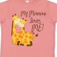 thumbnail image 4 of Inktastic My Mamaw Loves Me Boys or Girls Toddler T-Shirt, 4 of 5
